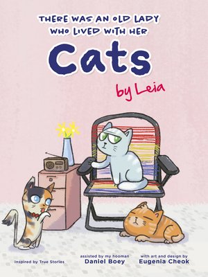 cover image of There was an Old Lady who lived with her cats